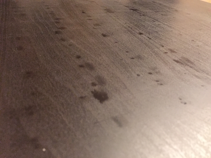 Illustration for article titled Greenlight 1/64 scale tires leaving oil residue on surfacesÂ